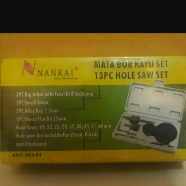 Hole Saw atau alat melubangi pipa