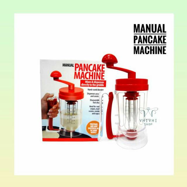 Manual Pancake Machine/ Alat Pengaduk Adonan Pancake