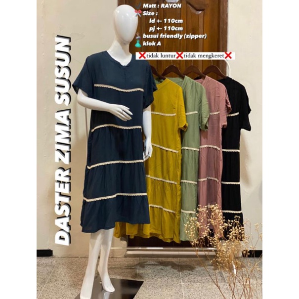 Dress/ Homedress Rempel | Daster Zima Susun