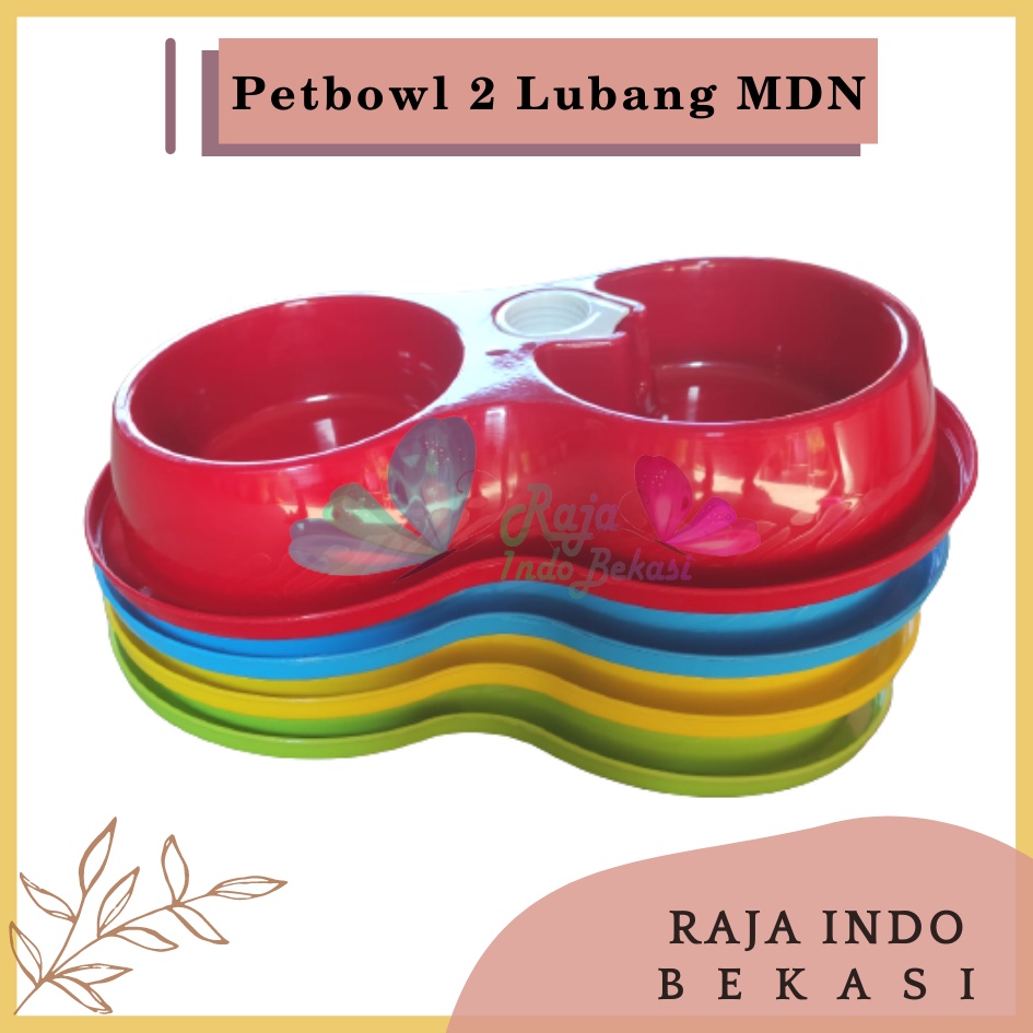 Pet Bowl Double MDN Anti Semut Tempat Makan Minum Anjing Kucing Kelinci Hewan Peliharaan Mangkuk Mangkok Cepuk Wadah Pakan Hewan Dispenser Stainless Ceramic Gantung Stand Kayu mangkuk double hewan peliharaan anti licin anti semut 2 in 1 kotak makanan