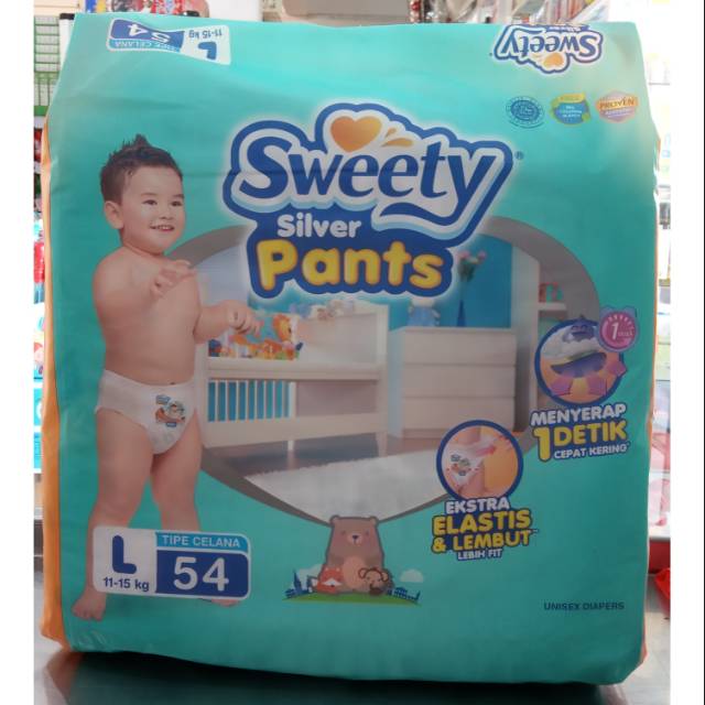 SWEETY SILVER PANTS L54