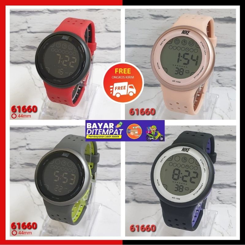 JAM TANGAN WANITA NIKE RUBBER MURAH CEWEK DIGITAL | JAM TANGAN NIKE RUBBER DIGITAL BISA COD