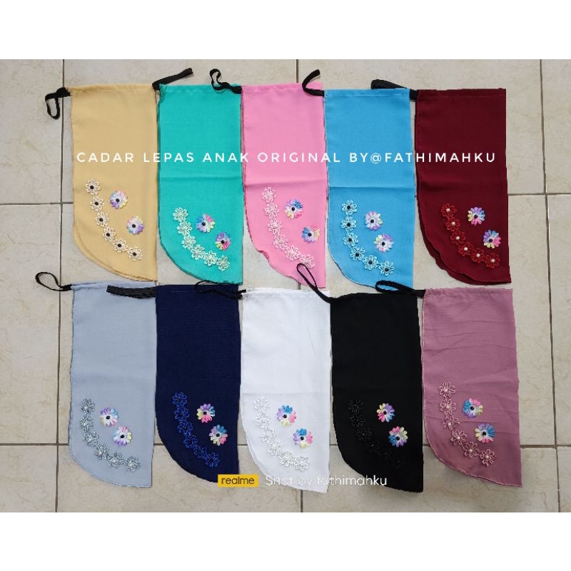 CADAR ANAK/CADAR WARNA UNTUK ANAK/Cadar karet/cadar Bunga Cantik