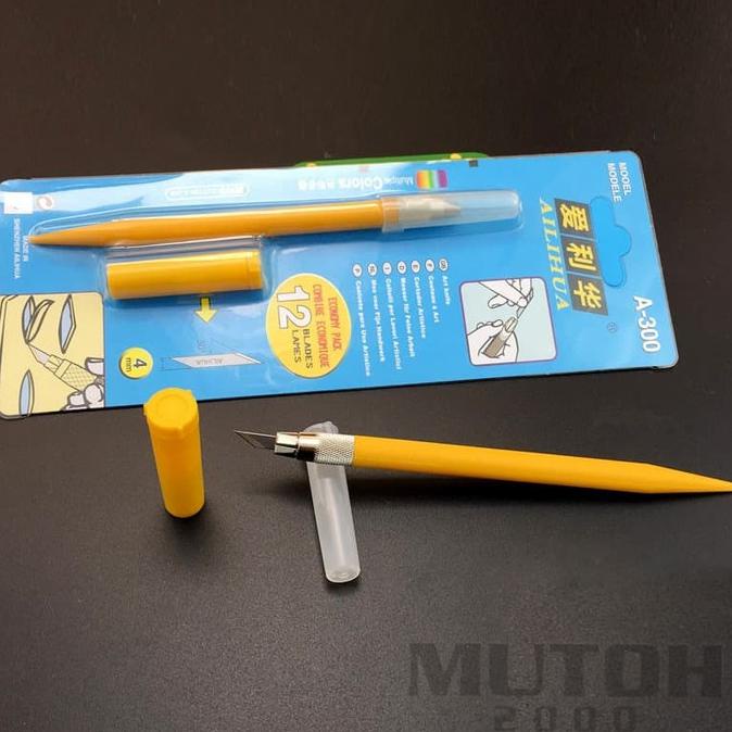 

Cutting Mat Sdi A2 + Cutter Pen High Quality 12 Refill (Like Olfa)