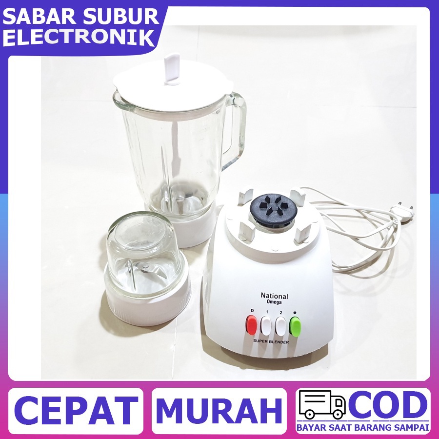 Blender National Viva /Smile kapasita 1Liter Gelas kaca