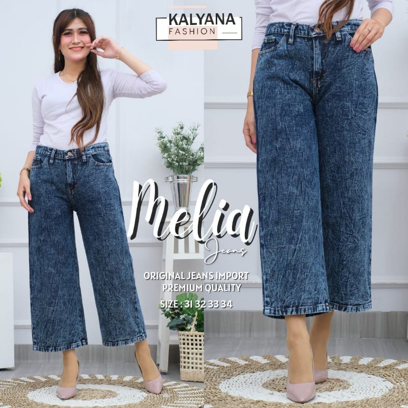 Melia Jeans / Jeans Pants / Celana Panjang Jeans / Celana Jeans