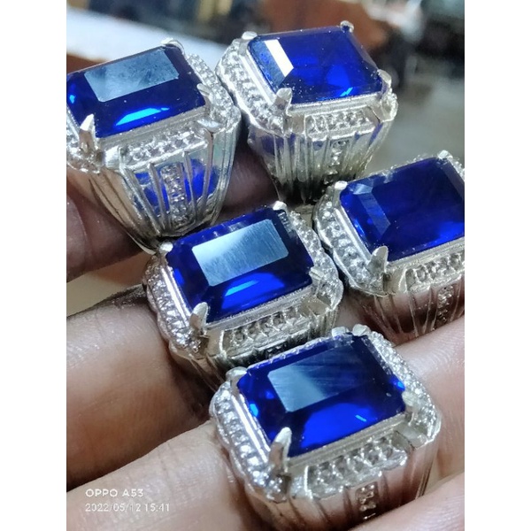batu cincin king safir cuting kotak