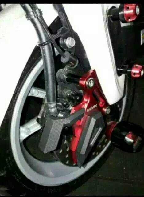 PELINDUNG KALIPER/TUTUP/COVER KALIPER CNC NMAX/AEROX/LEXI/VIXION/R15 OLD/NEW/MX KING&amp;MOTOR LAIN NYA