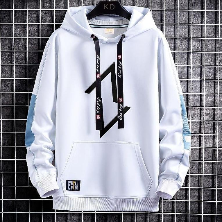 Produk Premium.. Sweater Hoodie AV Hitam Putih Abu | Dewasa | Cowok | Murah | Pakain Pria Oterwear H