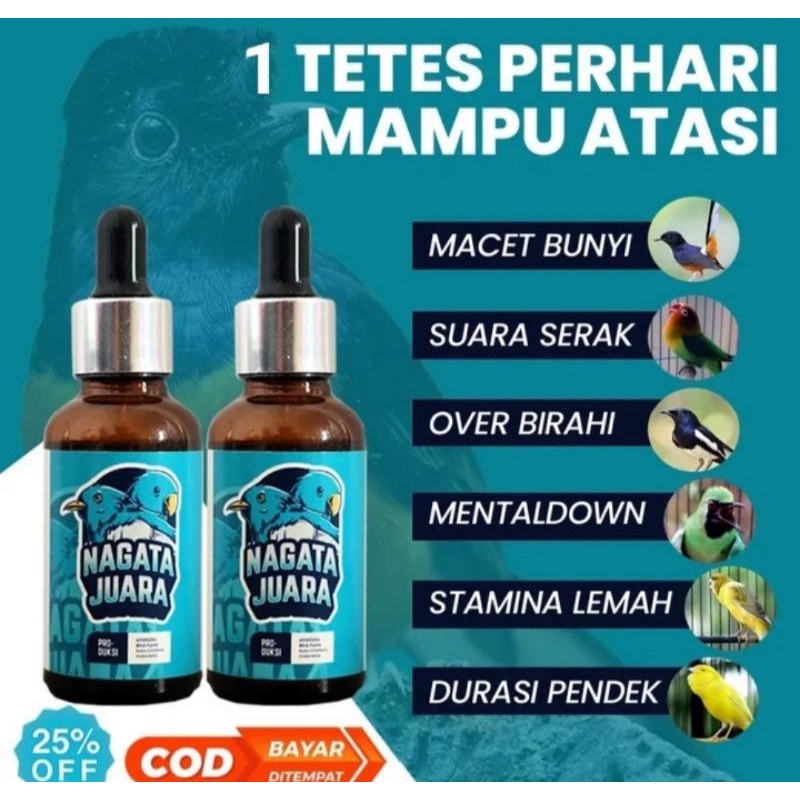 Nagata juara vitamin semua burung