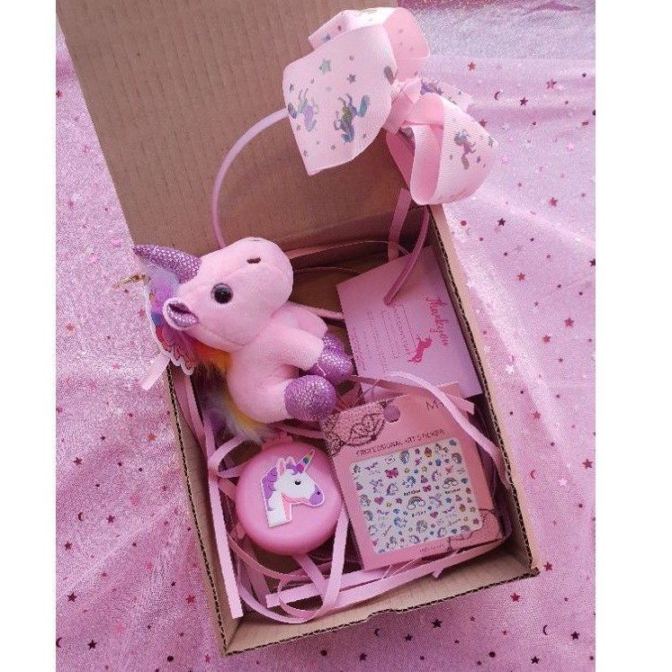 FBELLA 01 UNICORN STUFF INDONESIA Unicorn Box / Paket kado Unicorn