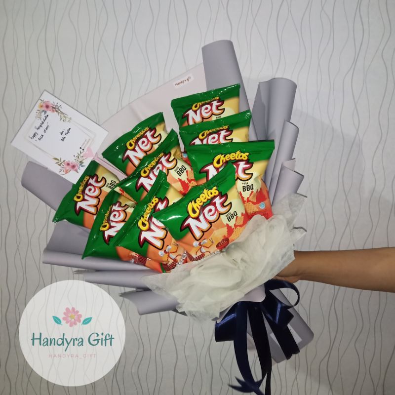 

SNACK BOUQUET / SNACK BUKET / BUKET JAJANAN MURAH CHEETOS