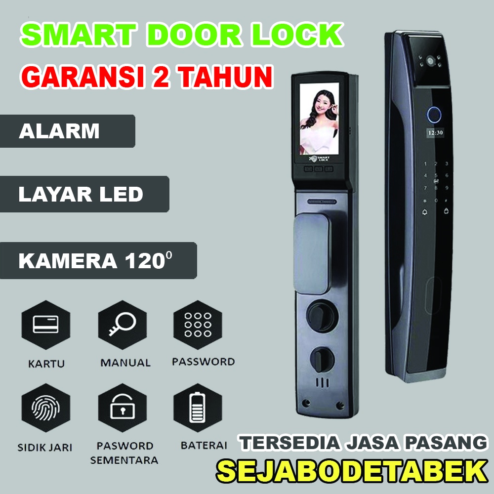 KUNCI PINTU DIGITAL - DIGITAL DOOR LOCK - MULTI UNLOCK