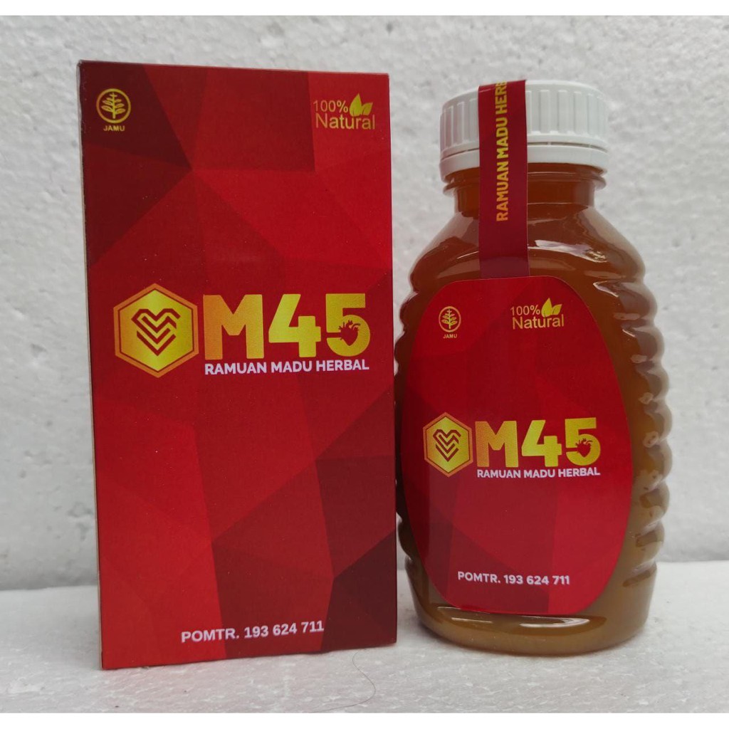 

Ramuan Madu Herbal M45 | Madu 45 | M 45 | Mengurangi Lemak Darah ( Trigliserida )
