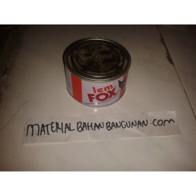 

Lem fox kuning 1/2 kg bahan bahan kulit, karet, kayu, dll