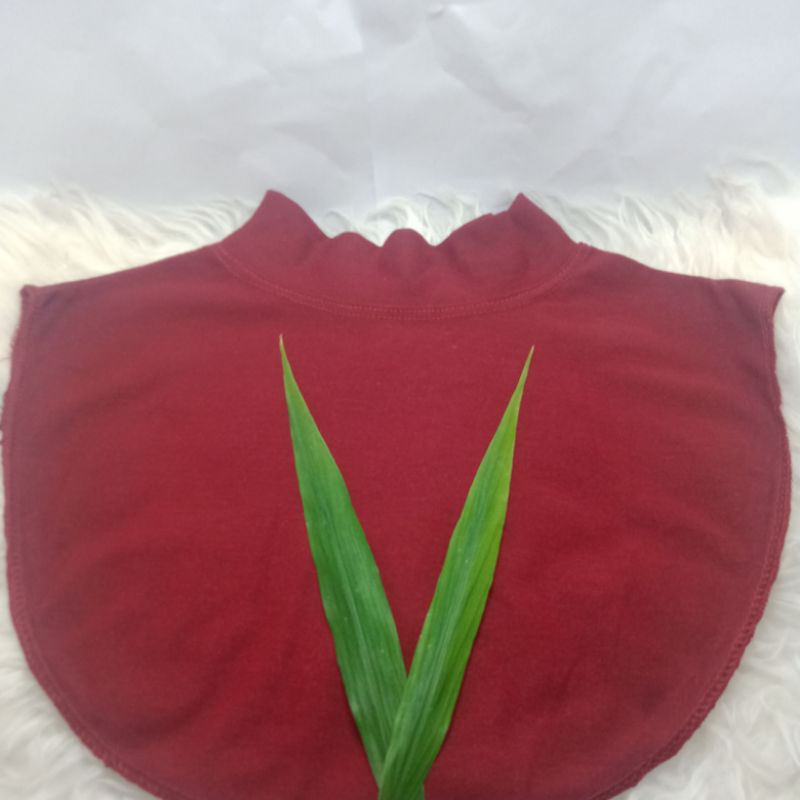 Manset Leher Dalaman Hijab Inner Termurah-Maroon