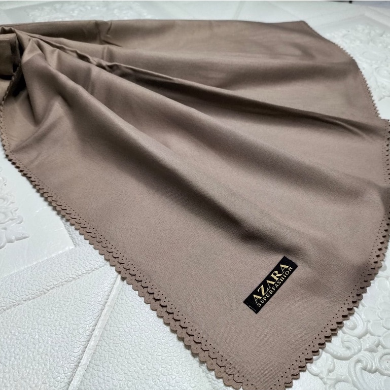 Jilbab Azara Oskara Lasercut 110x110  Kerudung Segiempat Voal  Hijab Segi Empat Azzara Laser Cut