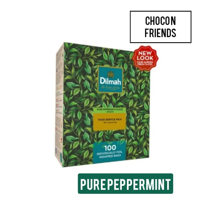 

Teh Dilmah 100sachet Peppermint