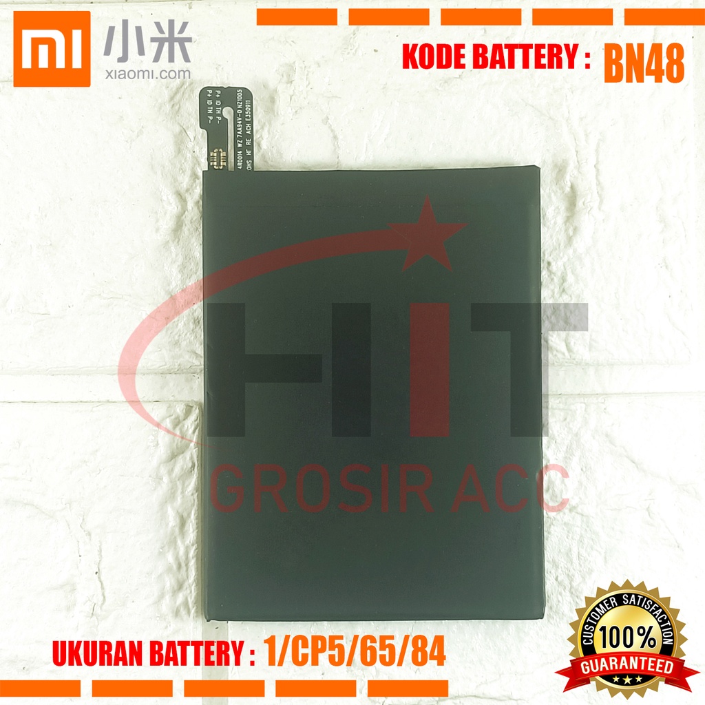 Baterai Battery Original BN48 Xiaomi Redmi Note 6 Pro