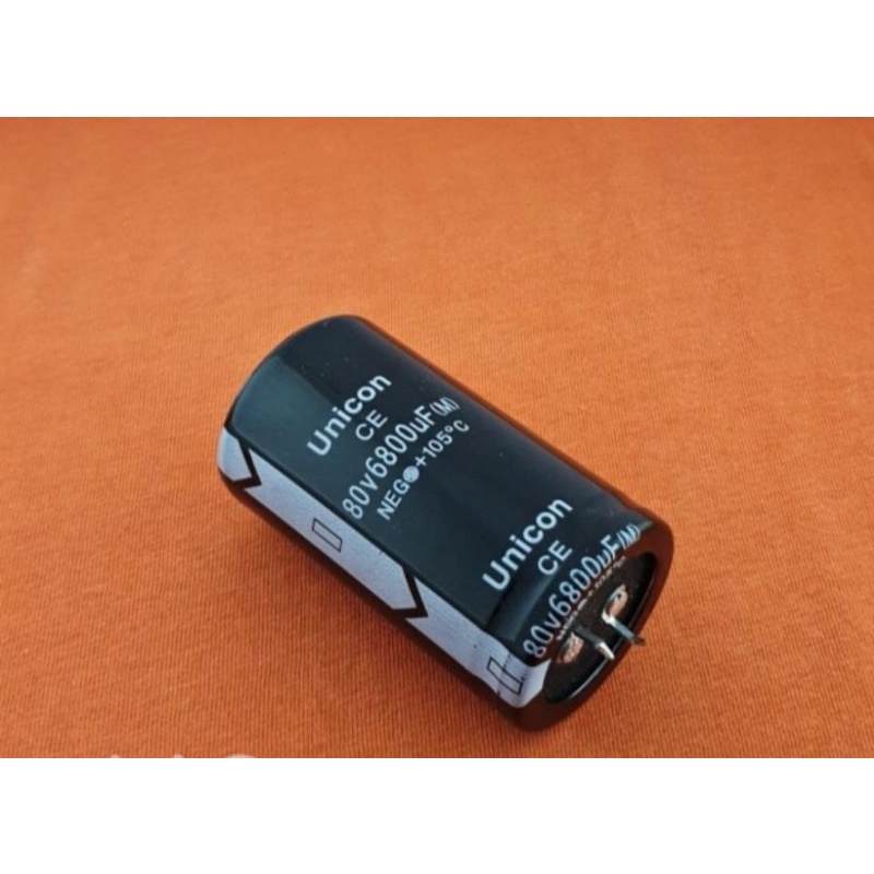 Elco 6800uf 80v Unicon