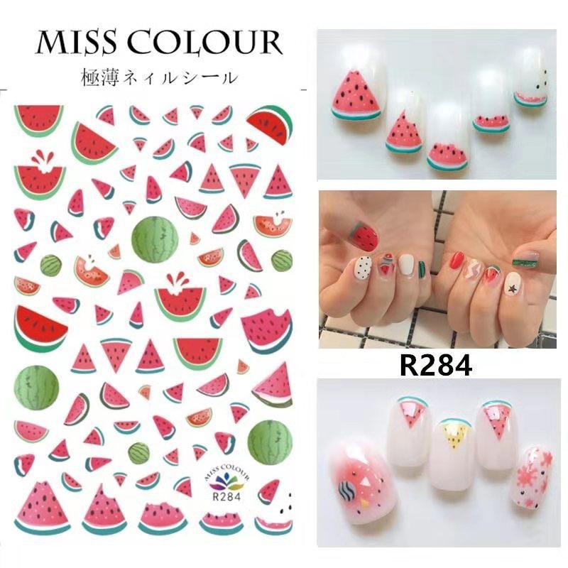 Sticker Kuku Nail Art / Sticker Nail Art / Hiasan Kuku Sticker Nail Art