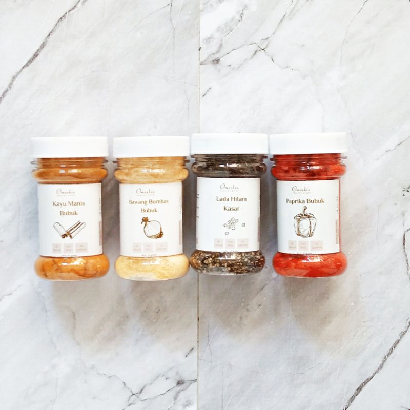 

Omachia Bumbu Dapur Bubuk - All Natural/ untuk MPASI