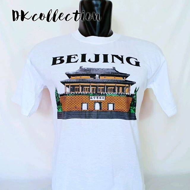 KAOS BEIJING SOUVENIR KAOS SHANGHAI SOUVENIR KAOS CINA KAOS CHINA