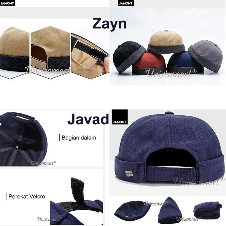 ㅶ Topi Peci Miki ZAYN Or JAVAD Jamont Hat Kupluk Muslim Kopiah Mikihat Premium ↶