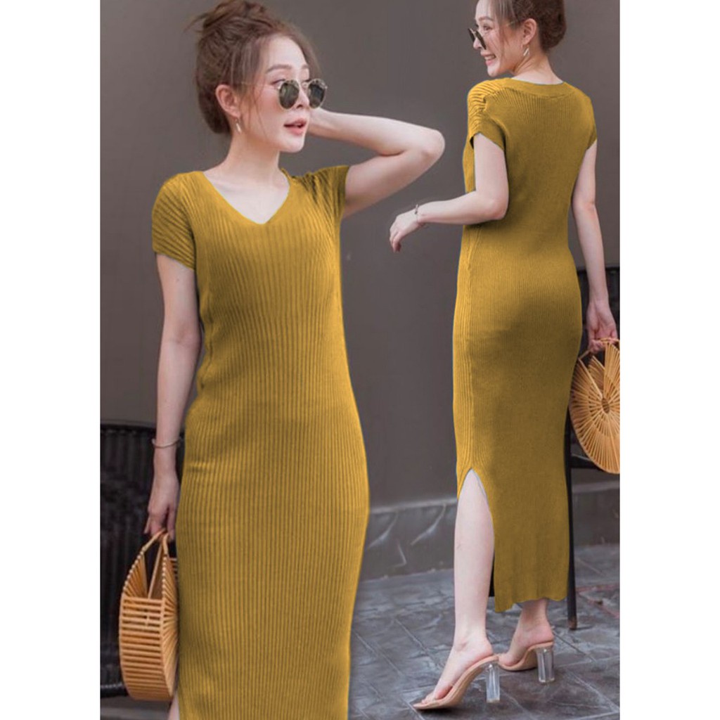 DRESS LEXY RAJUT dress wanita polos dress wanita rajut dress cantik dress simple midi dress wanita/DRES RAJUT WANITA CASUAL / RAJUT DRESS PRES BODY/ DRES PREMIUM/DRESS SLIT