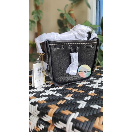 Fossil Palmer Convertible Belt Bag Sling Bag Black