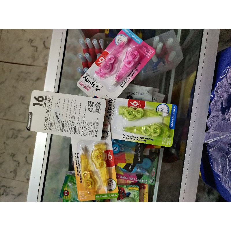 

correction tape isi 2 tipex dorong panjang
