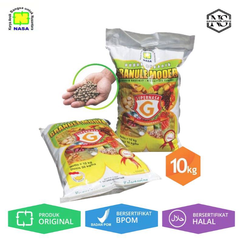 PUPUK ORGANIK GRANULE MODERN. NASA ACEH