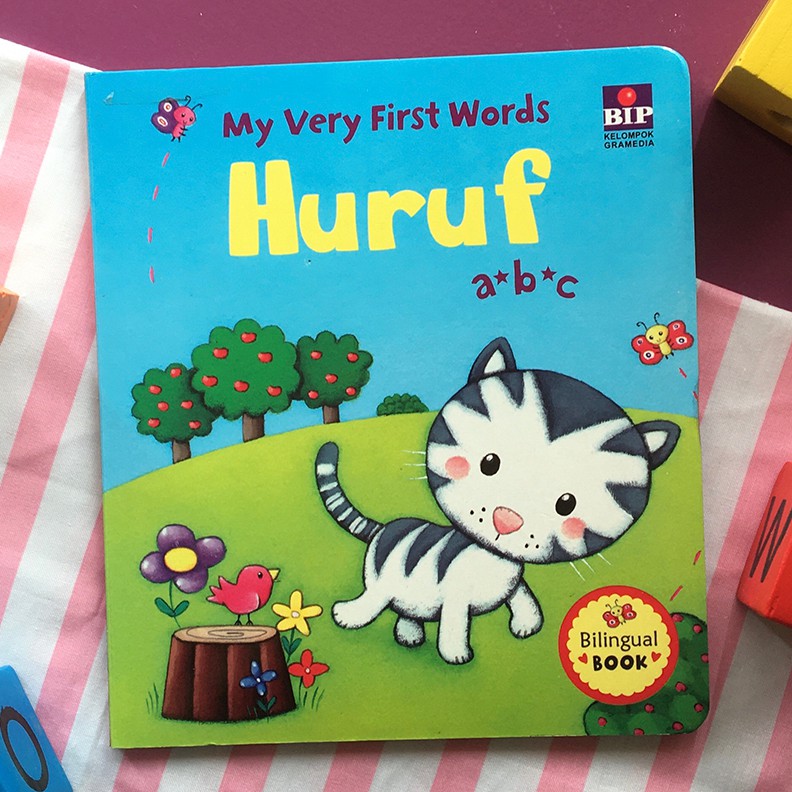 My Very First Words : Huruf (Board Book) - Buku Anak Original BIP Gramedia