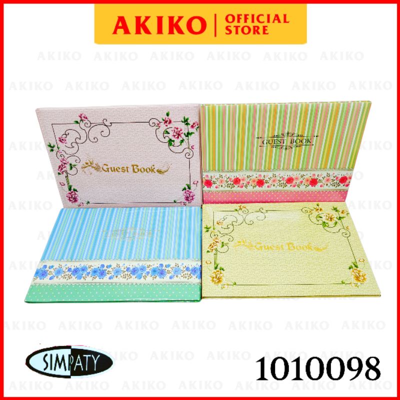 

Buku Tamu Simpaty Motif Campur