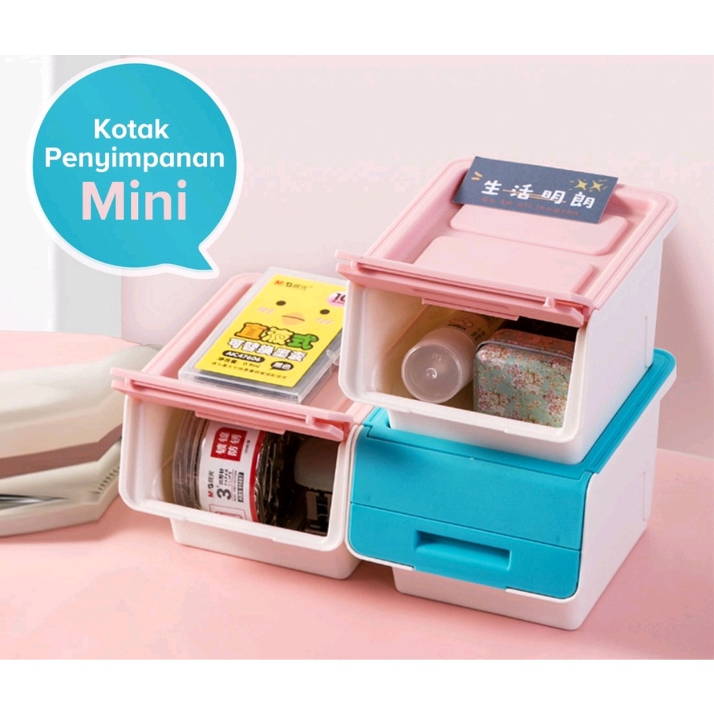 Miniso Mini Storage - Biru