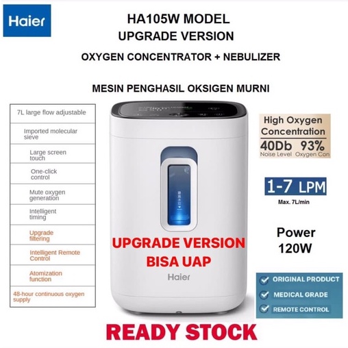 HAIER H105 OXYGEN CONCENTRATOR - OKSIGEN KONSENTRATOR HAIER