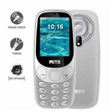 MITO 220 - LAYAR 2.4INCH - BIG SPEAKER - DUAL SIM - CAMERA