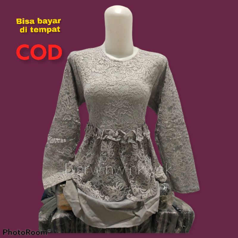 (Brukat 1568.02)BLUS KEBAYA ATASAN KEBAYA ATASAN BROKAT ATASAN BRUKAT BLUS BRUKAT BLUS BROKAT ATASAN BLUS KEBAYA