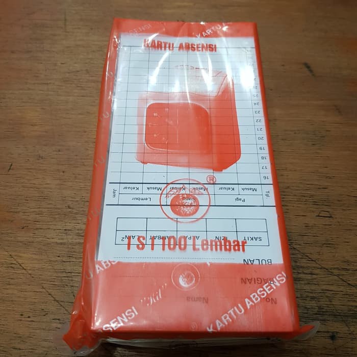 

Kartu Absensi Murah