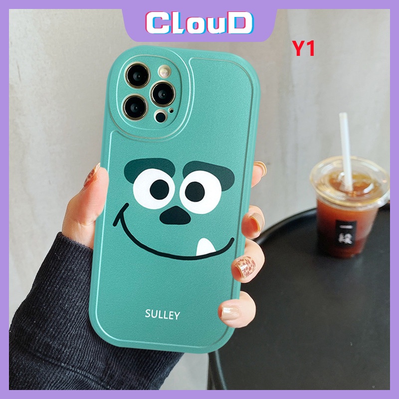 Soft Case TPU Motif Monster Mata Besar Untuk Vivo Y12 Y21 Y20 Y93 Y15s Y91 Y51A Y91C Y12i Y33S Y21S Y15 Y21A Y01 Y33T Y20i Y30 Y1 Y15 Y21S Y21S Y1Y15S Y21T Y31S Y30 Y50S