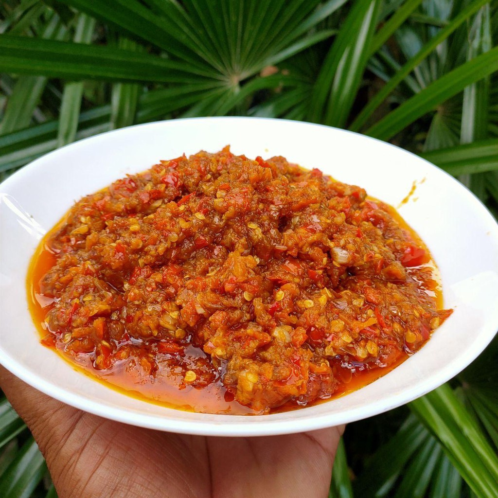 

sambel cabe mercon pedes gurih 170 gram ( sambal cabe khas Bali )