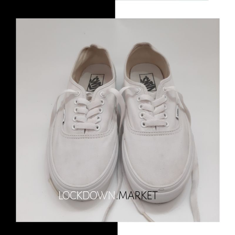 VANS AUTHENTIC FULL WHITE SECOND ORIGINAL