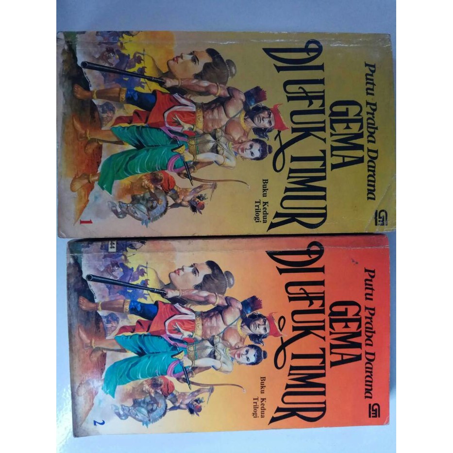 Set Novel Putu praba darana : gema di ufuk timur