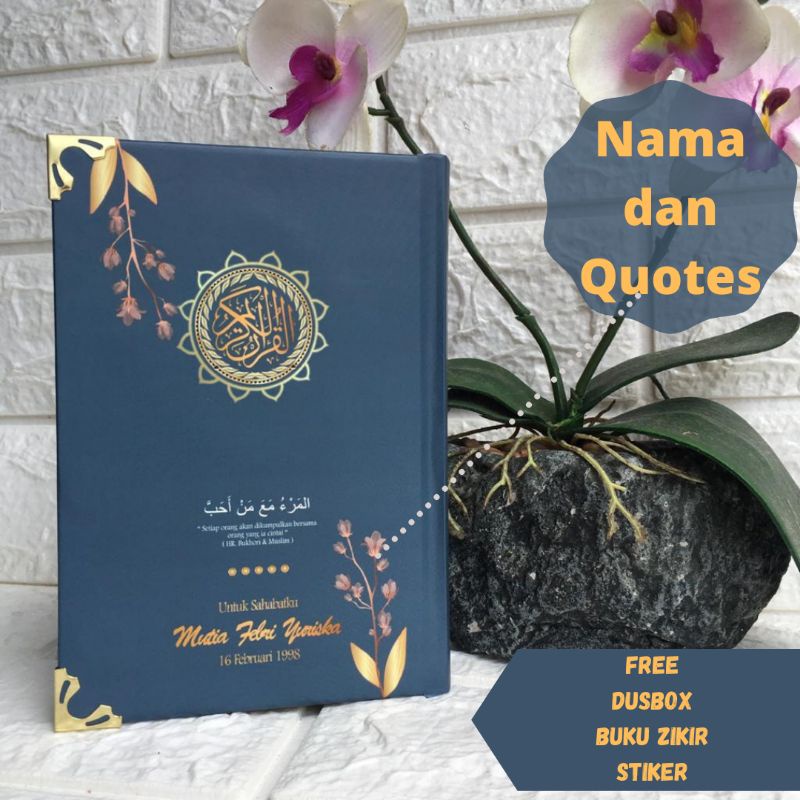 alquran custom nama cover request mahar nikah kado hantaran terjemah kado pacar unik