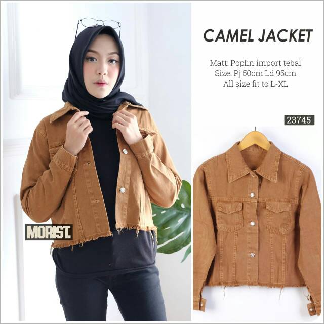 CAMEL JACKET 🌺MORIST