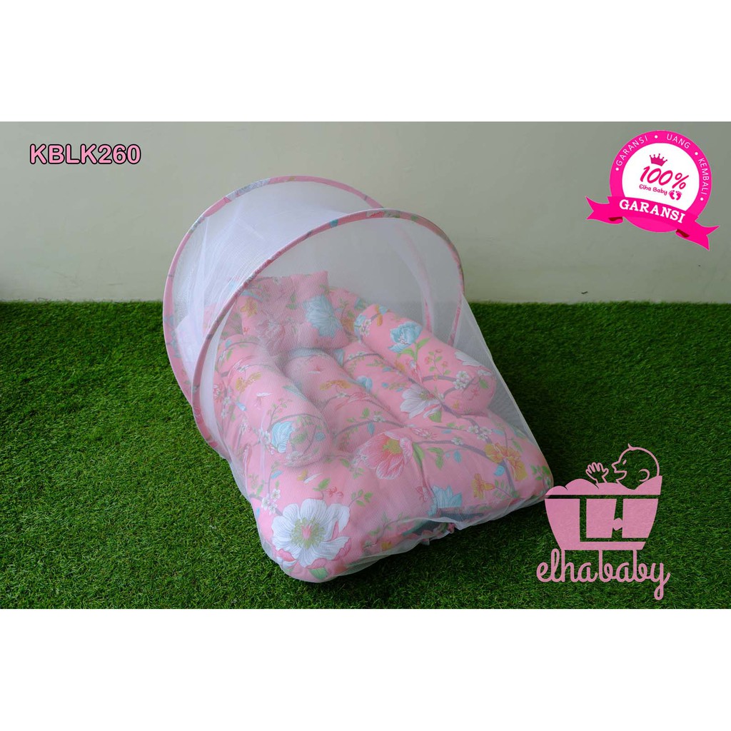 Kasur Bayi Baby Bess Lipat Berkelambu / Tempat Tidur Bayi Babybess / KASUR / KASUR LIPAT / Kelambu