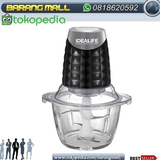 Choper Blender Daging Model Idealife IL-216 - Coper Penggiling Bumbu | Chopper
