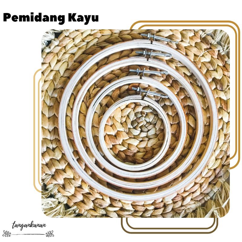 [36 pcs] Pemidangan Kayu Lokal 15 cm