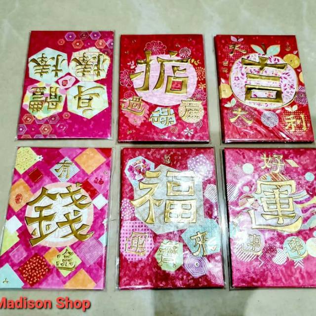 Angpao Imlek 3548 Angpao Kertas Fancy Termurah Kado Acc Imlek Sincia