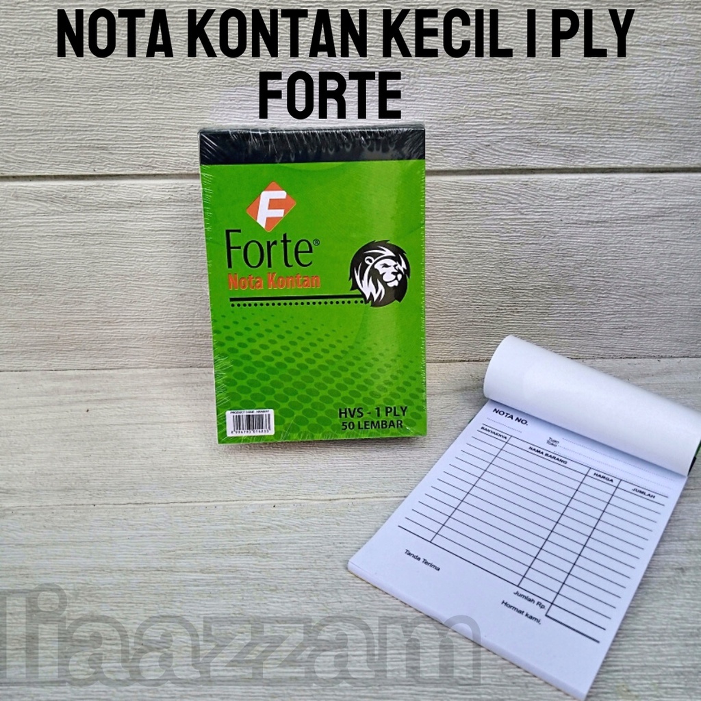 

Nota Kontan Forte Kecil 1 Ply (NK K1)